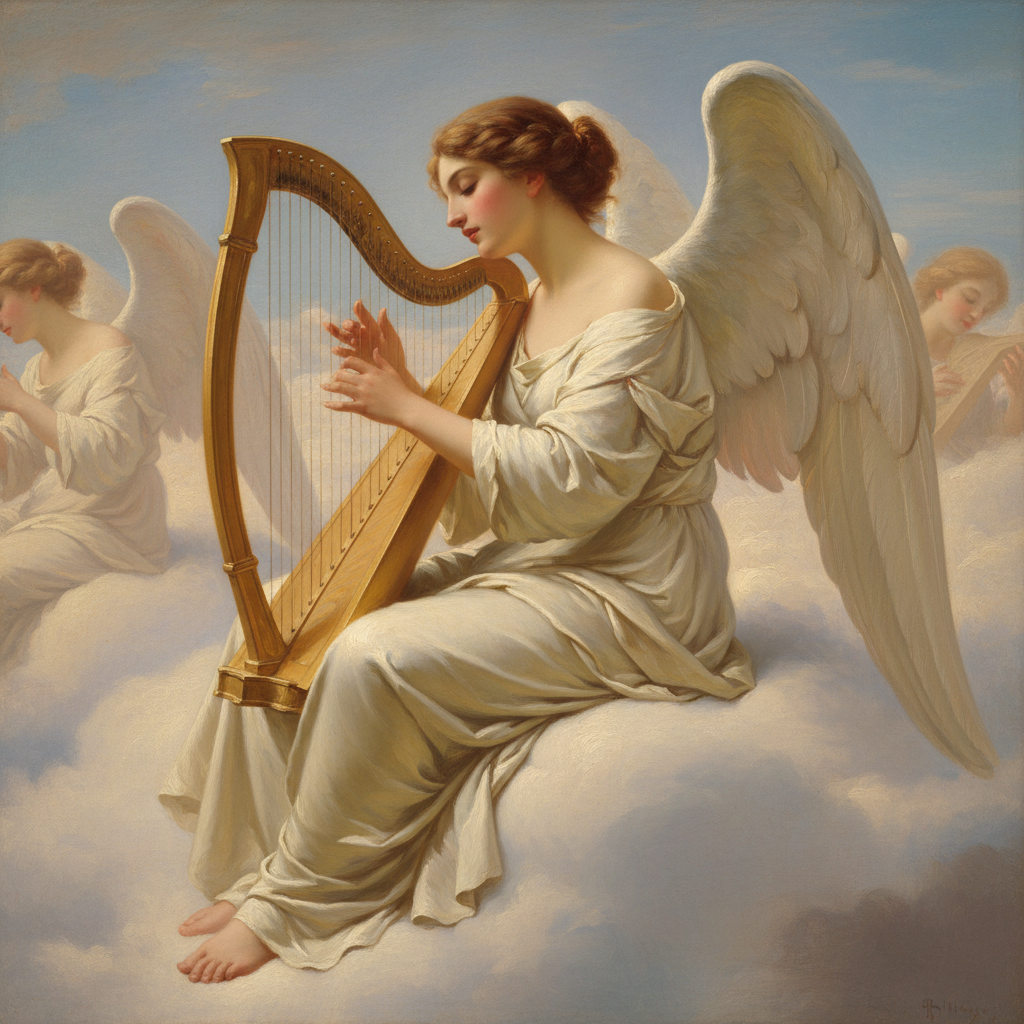 Angel with Harp